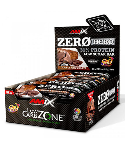 ZeroHero Protein Bar / 15x65g.  AMIX - Nutra Best Bulgaria