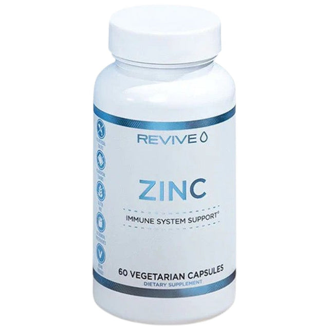 Zinc 50 mg | as OptiZinc - 60 капсули  Revive - Nutra Best Bulgaria