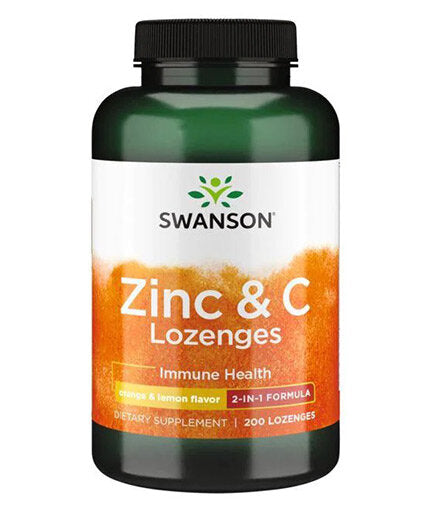 Zinc & C Lozenges / 200 Loz. - 0  Swanson - Nutra Best Bulgaria