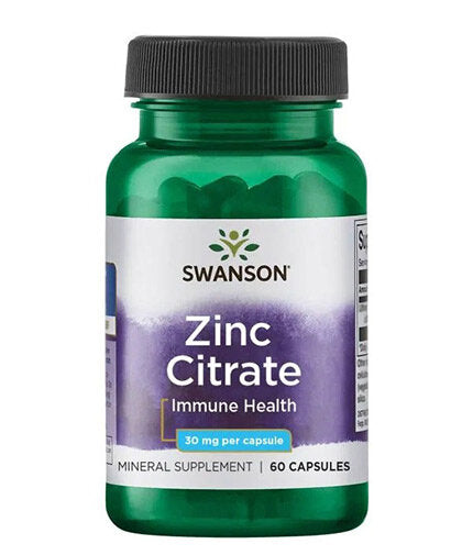 Zinc /Citrate/ 30mg. / 60 Caps. - 0  Swanson - Nutra Best Bulgaria