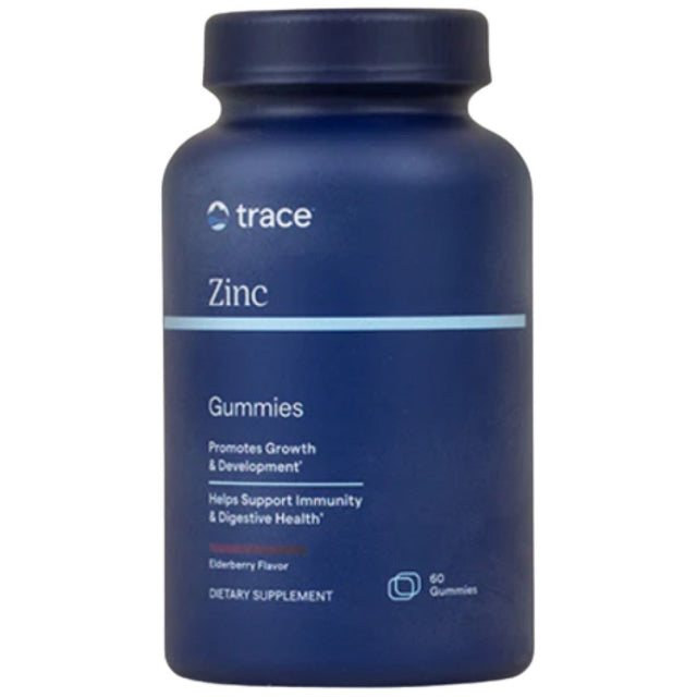 Zinc Gummies 30 mg - 60 желирани бонбони  Trace Minerals - Nutra Best Bulgaria