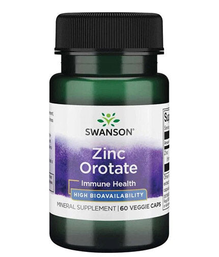 Zinc Orotate 10 mg - 60 капсули  Swanson - Nutra Best Bulgaria