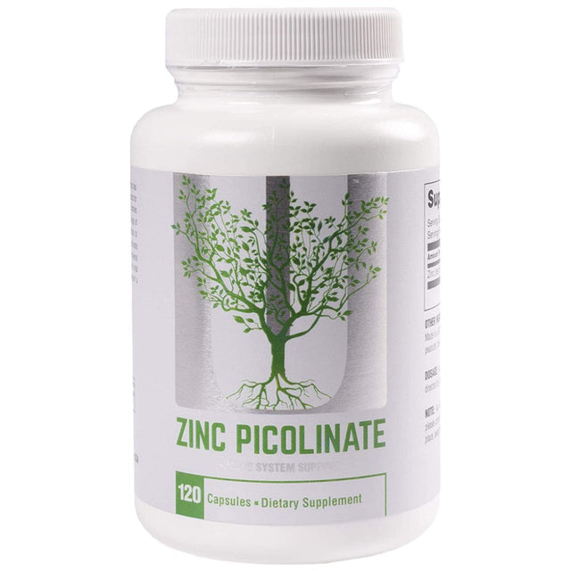 Zinc Picolinate 25 mg 120 капсули  Universal Nutrition - Nutra Best Bulgaria