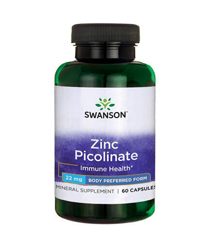Zinc Picolinate Body Preferred Form 22mg. / 60 Caps. - 0  Swanson - Nutra Best Bulgaria