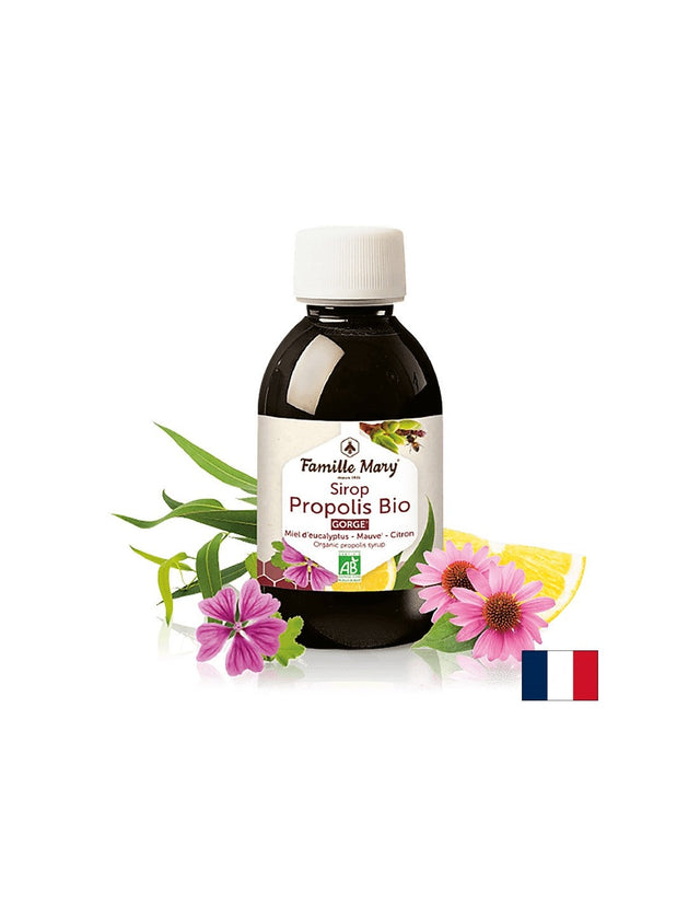 Сироп зa здраво гърло с БИО Прополис, 150 ml  Famille Mary - Nutra Best Bulgaria