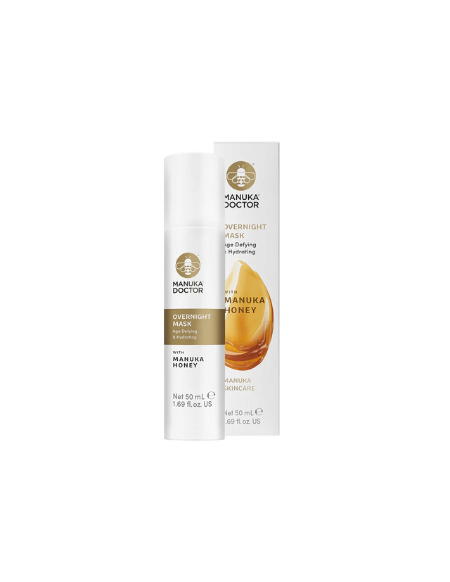 Нощна aнти ейдж маска за лице с мед от манука, 50 ml  Manuka Doctor - Nutra Best Bulgaria