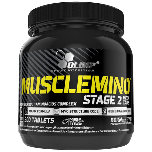 Musclemino Stage 2 300 Таблетки - Nutra Best Bulgaria