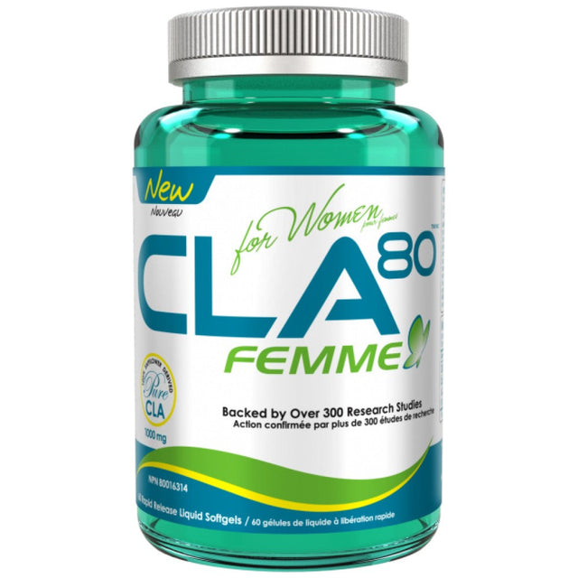CLA 80 Femme 60 Гел капсули - Nutra Best Bulgaria