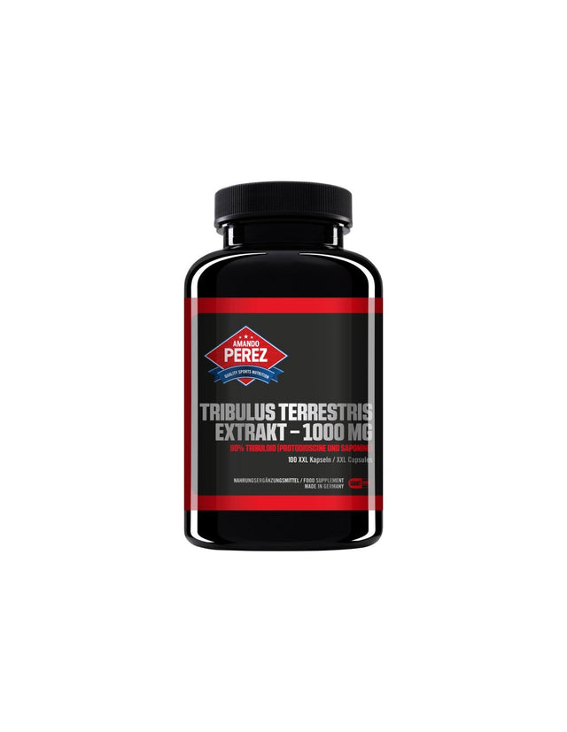 Amando Perez® Tribulus Terrestris Extrakt - Трибулус Терестрис (Бабини зъби) 1000 mg, 90% Трибулоид, 100 XXL капсули Vitabay - Nutra Best Bulgaria