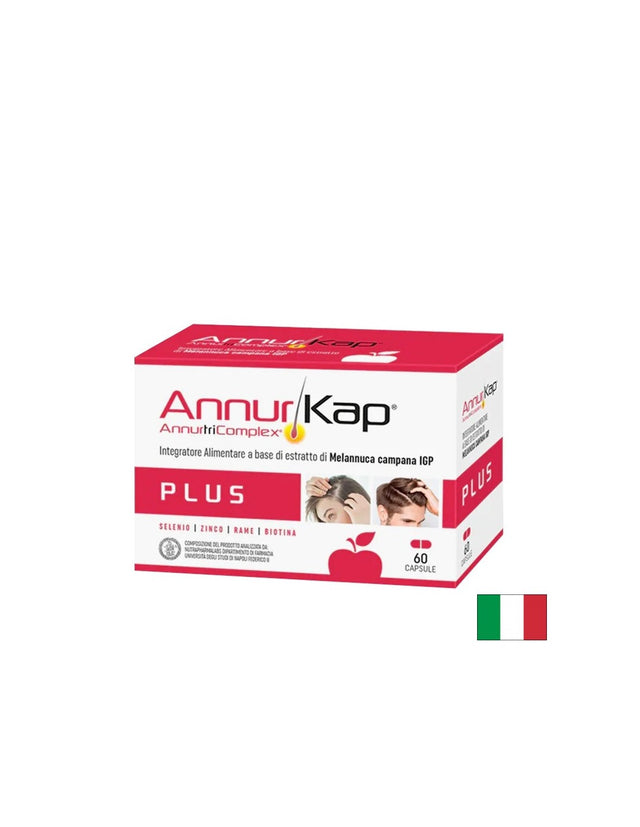 За укрепване и растеж на косата - AnnurKap® Plus, 60 капсули - Nutra Best Bulgaria
