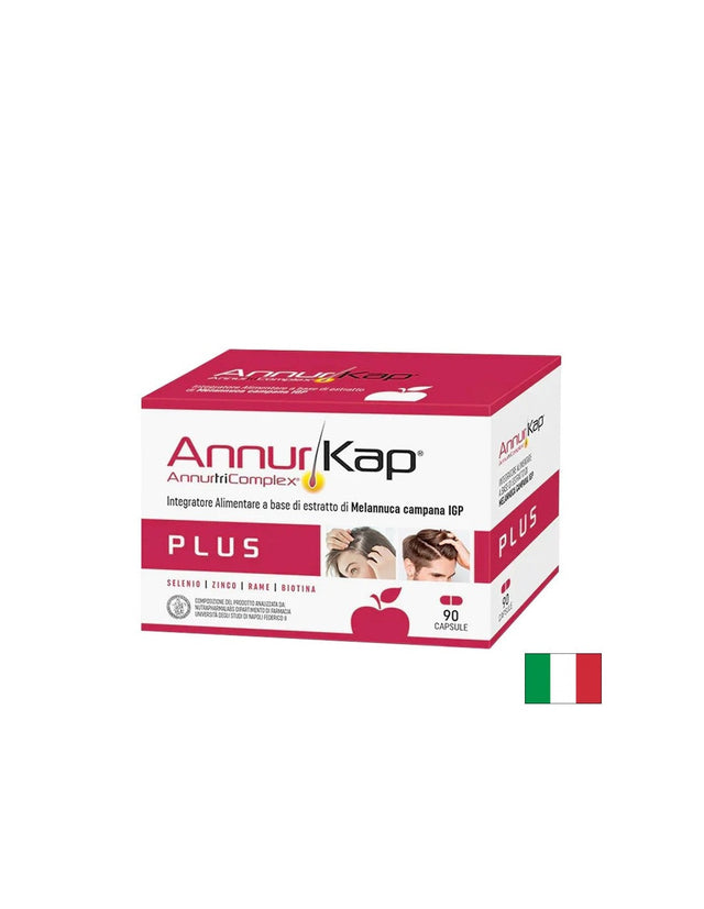 За укрепване и растеж на косата - AnnurKap® Plus, 90 капсули - Nutra Best Bulgaria