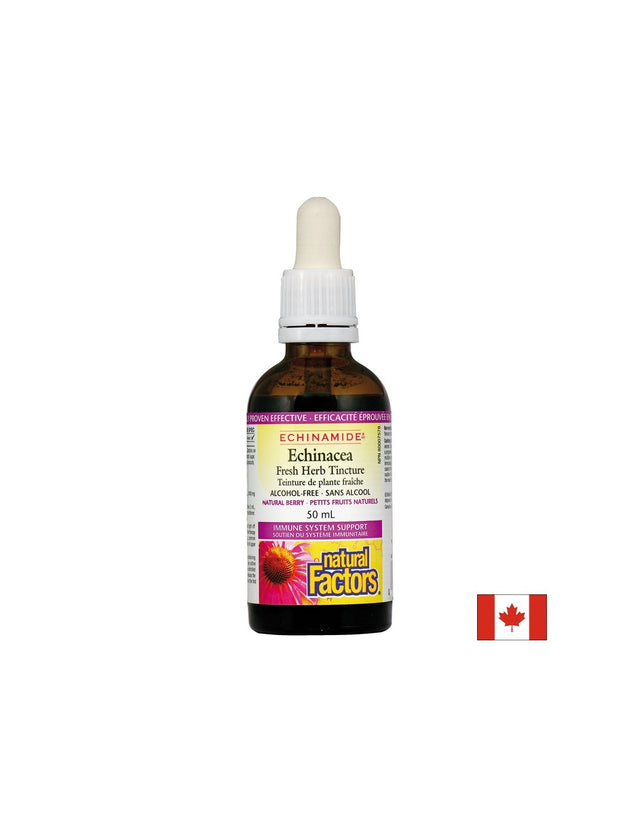 Echinacea Fresh Herb Tincture 1000 mg - 50 мл - Nutra Best Bulgaria