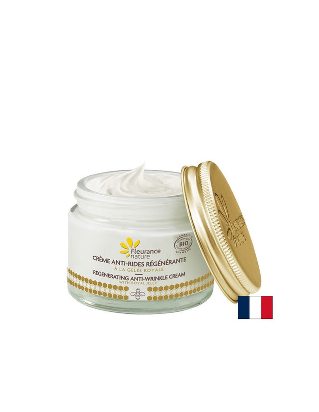 Анти-ейдж регенериращ крем за лице с пчелно млечице, 50 ml Fleurance Nature - Nutra Best Bulgaria