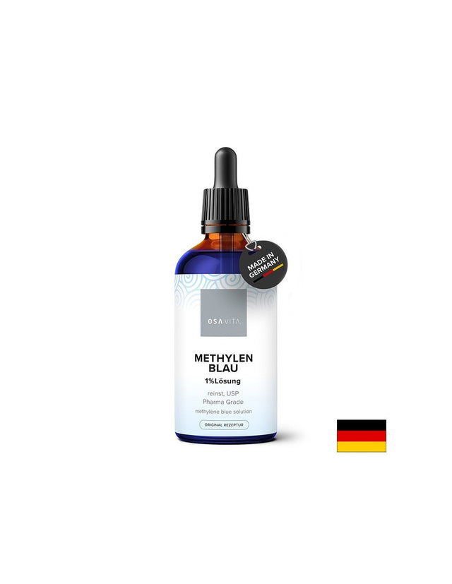Метиленово синьо - USP/фармацевтичен клас, 1% разтвор, 100 ml - Nutra Best Bulgaria