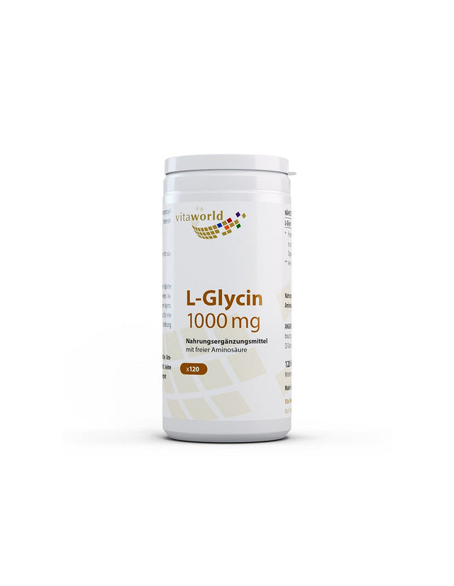 Антиоксидант - L-Глицин, 1000 mg х 120  капсули - Nutra Best