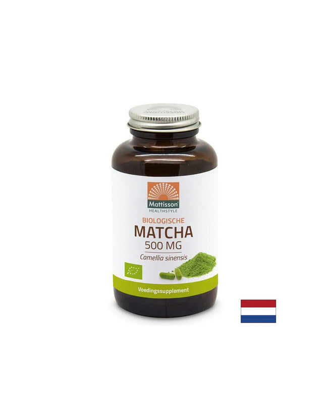 Антиоксидант - Матча Био, 500 mg х 60 капсули Mattisson Healthstyle - Nutra Best Bulgaria
