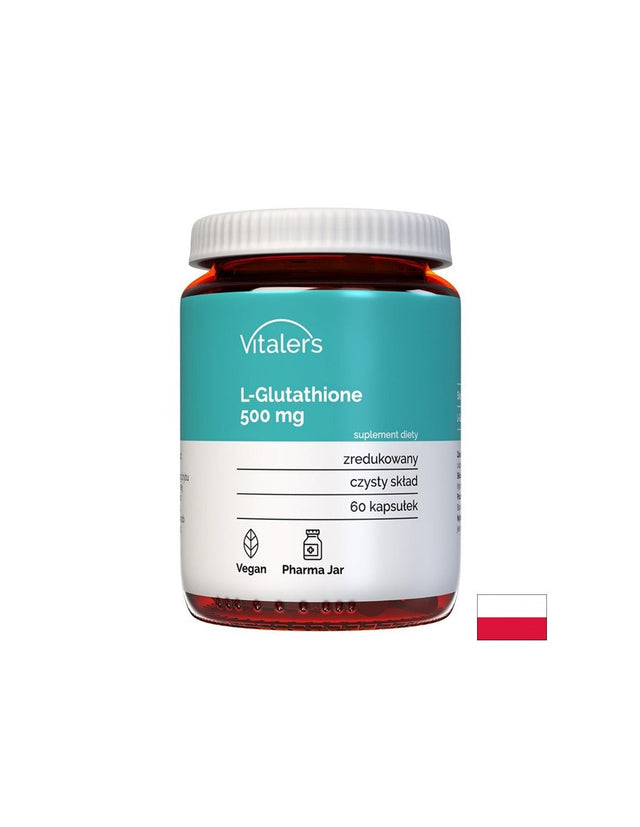 Антиоксидант за здрав черен дроб - L-Глутатион, 500 mg х 60 капсули - Nutra Best Bulgaria