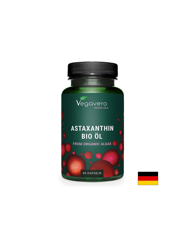 Антиоксидант за здрави очи - Астаксантин, 8 mg х 60 капсули - Nutra Best Bulgaria