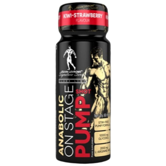 Anabolic On Stage Pump Shot | Stimulant-Free Glycerol & AAKG Mega Pump - 60 мл - Nutra Best Bulgaria