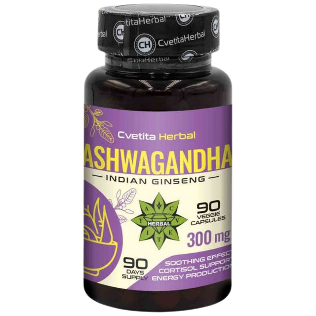 Ashwagandha - 90 капсули - Nutra Best Bulgaria