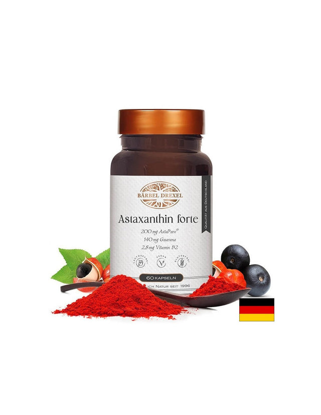 Astaxanthin forte - Астаксантин Форте – подкрепа за очите и невропротекция, 60 капсули Bärbel Drexel - Nutra Best Bulgaria