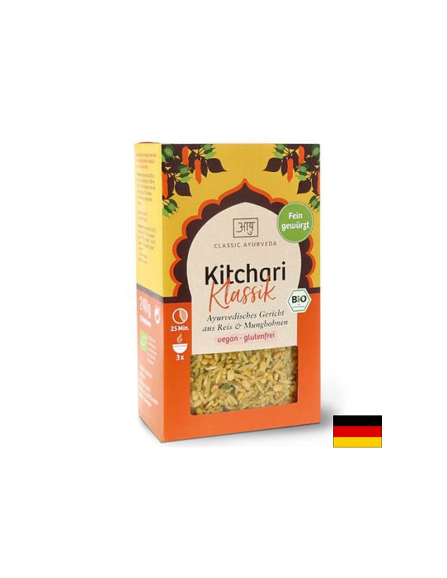Аюрведично ястие с ориз басмати, боб мунг и подправки - Classic Ayurveda® Kitchari, 240 g - Nutra Best Bulgaria