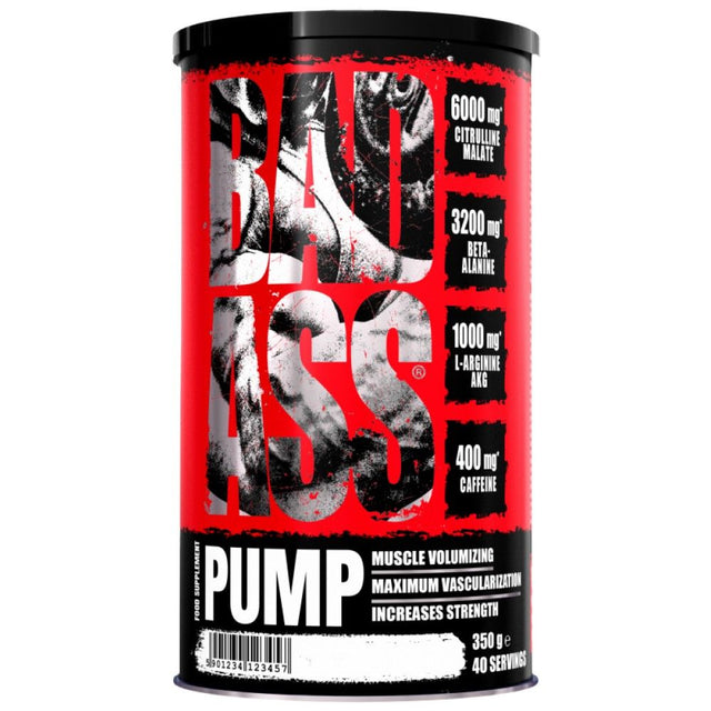 Bad Ass PUMP | Complete Pre-Workout Formula - 350 грама - Nutra Best Bulgaria