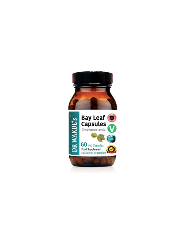 Bay leaf / Индийски дафинов лист Аюрведа, 60 капсули DR WAKDE’s - Nutra Best Bulgaria