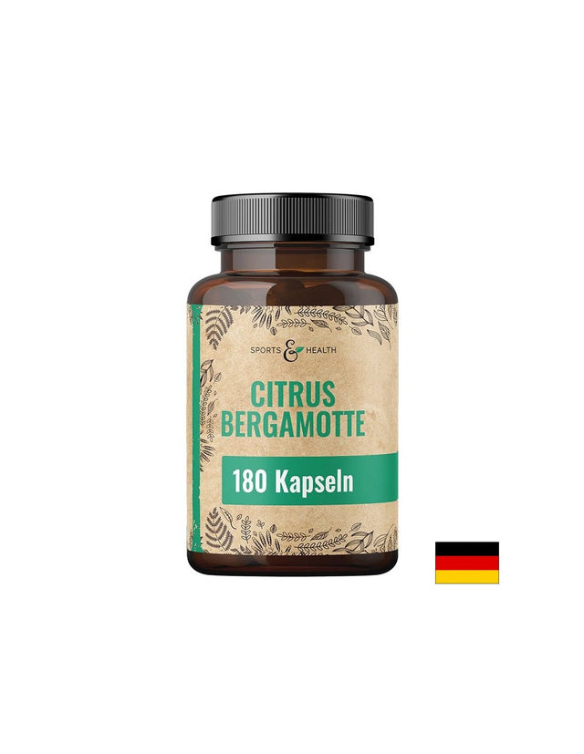 Бергамот 11 250 mg – Холестерол и метаболизъм, 180 капсули  Sports & Health Solutions - Nutra Best Bulgaria