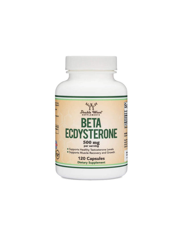 Beta ecdysterone/ Бета екдистерон, 500 mg, 120 капсули Double Wood - Nutra Best