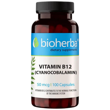 Vitamin B-12 500 mcg - 100 капсули - Nutra Best