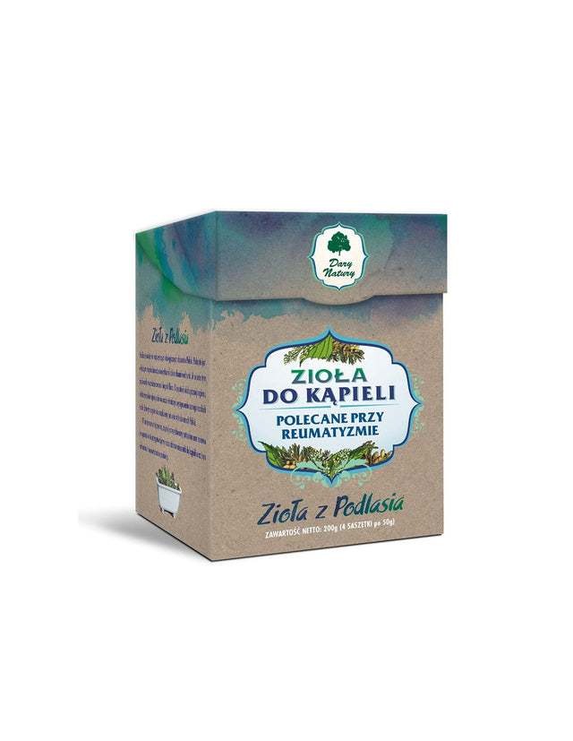 Билки за баня при ревматизъм, 4 сашета x 50 g - Nutra Best Bulgaria