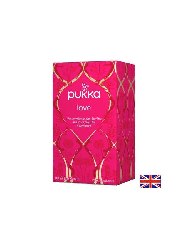 Билков Био чай Pukka love, 20 филтърни пакетчета - Nutra Best Bulgaria
