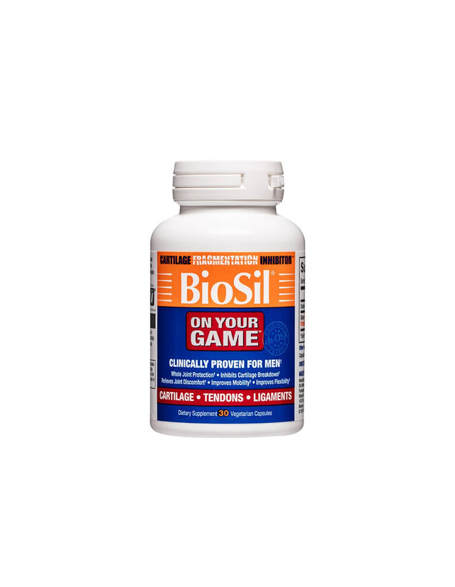 BioSil On Your Game, 30 капсули Natural Factors - Nutra Best Bulgaria