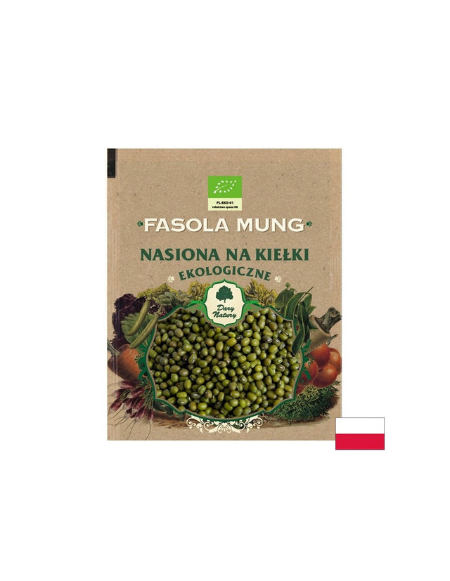 Боб мунг - Семена за кълнове Био, 50 g Dary Natury - Nutra Best Bulgaria