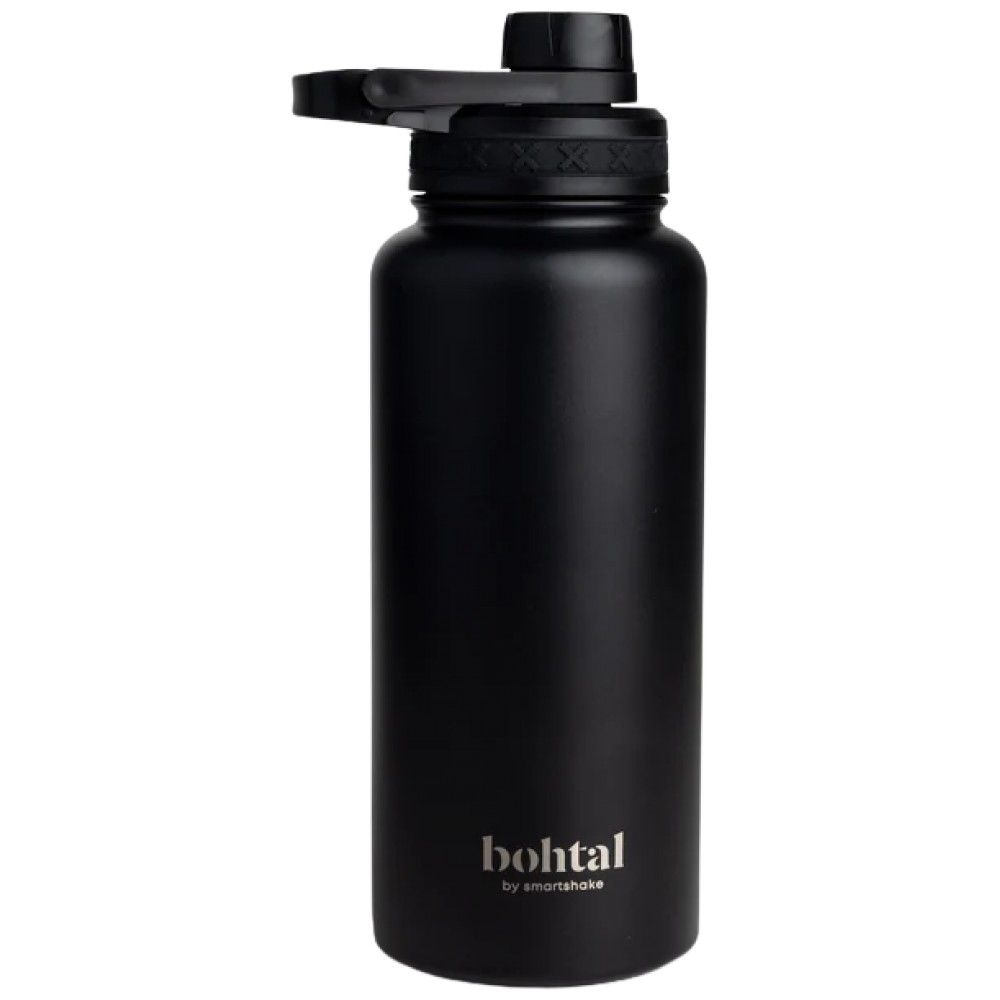 Bohtal Insulated Sports Bottle | Black - 960 мл  SmartShake - Nutra Best Bulgaria