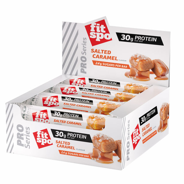 Pro Series Protein Bar Солен Карамел - 12 x 85 грама - Nutra Best Bulgaria