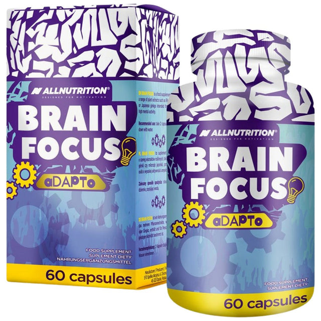 Brain Focus Adapto - 60 капсули - Nutra Best Bulgaria