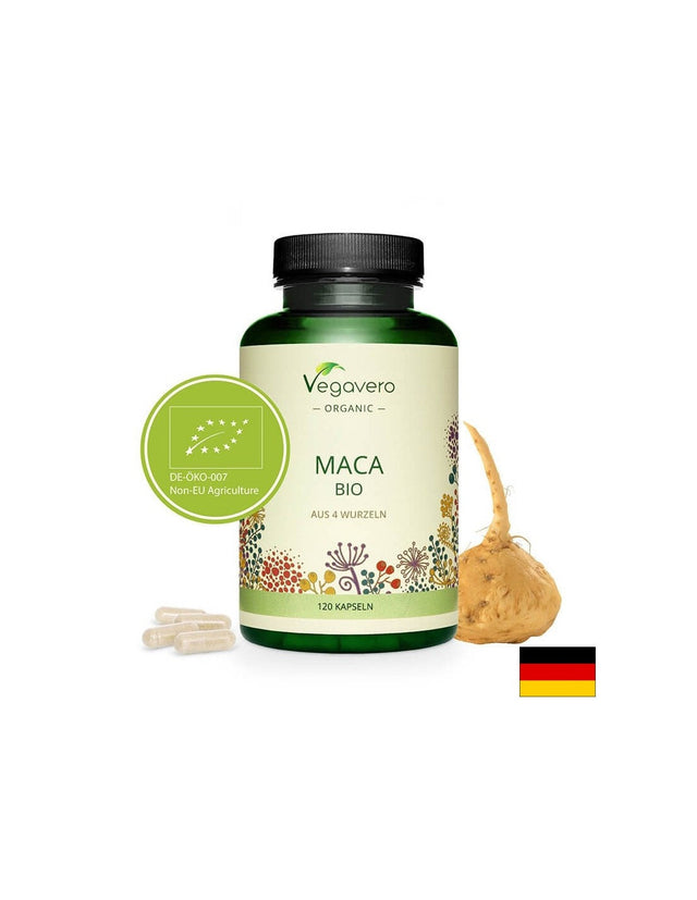 Маca Bio - БИО Мака, 120 капсули Vegavero  Vegavero - Nutra Best Bulgaria