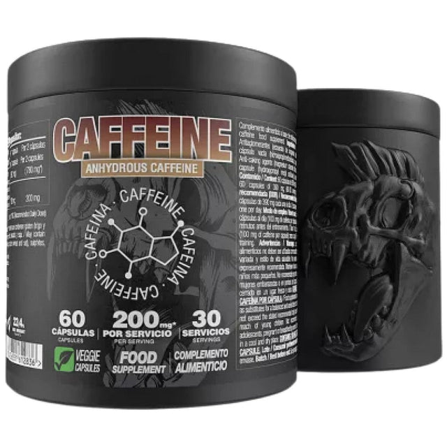 ONE RAW® Caffeine 200 mg - 60 капсули - Nutra Best Bulgaria