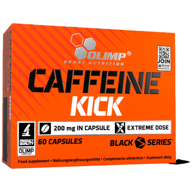 Caffeine Kick 200 mg - 60 капсули - Nutra Best Bulgaria