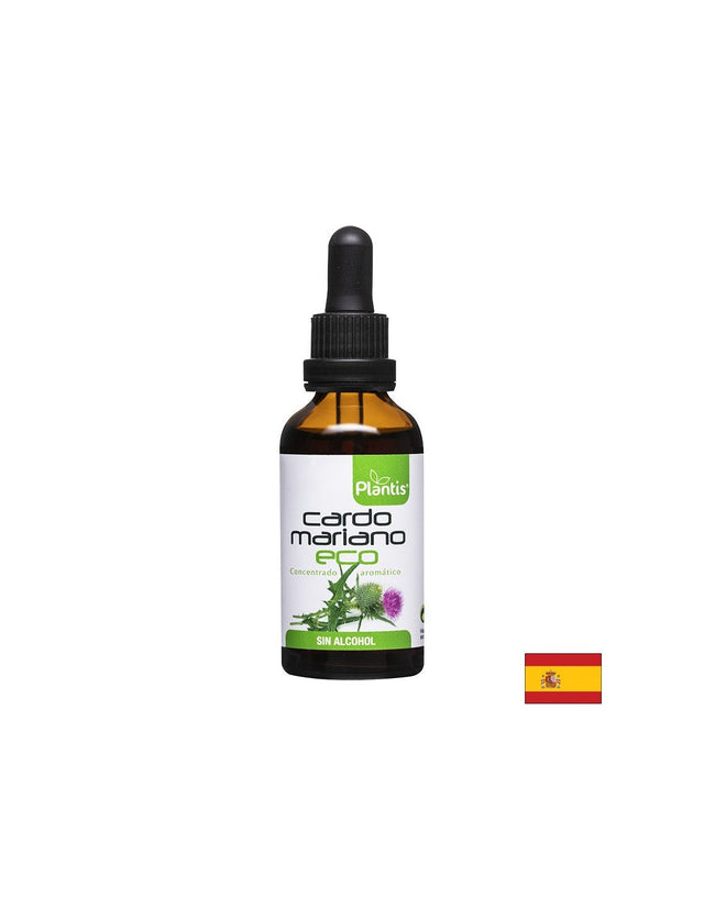 Бял трън – за здрав черен дроб - Cardo Mariano Eco Plantis®, Тинктура без алкохол, 50 ml  Artesania Agricola - Nutra Best Bulgaria