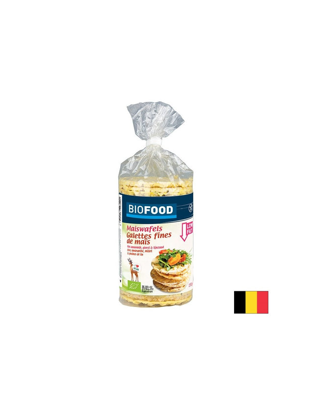 Царевични хрупки с ленено семе, БИО, 150 g - Nutra Best Bulgaria