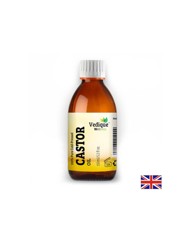 Рициново масло (Castor Oil) - при запек, за супер коса и кожа, 150 ml - Nutra Best Bulgaria