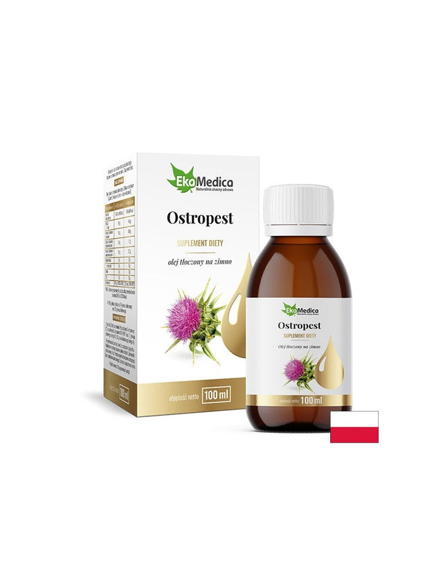 Черен дроб и детоксикация - Масло от бял трън, 100 ml EkaMedica - Nutra Best Bulgaria