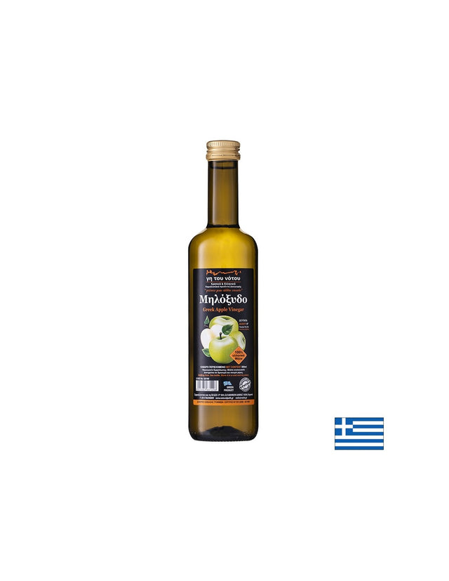 Чист и натурален гръцки ябълков оцет, 500 ml - Nutra Best Bulgaria