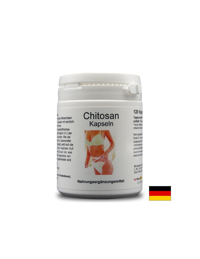 Chitosan - Хитозан - За поддържане на нормално телесно тегло, 120 капсули Karl Minck - Nutra Best Bulgaria