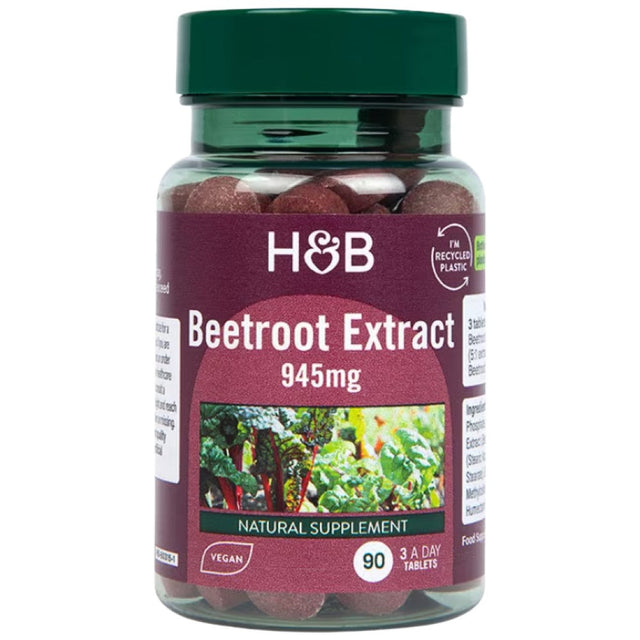 Beetroot Extract 945 mg - 90 Таблетки - Nutra Best Bulgaria