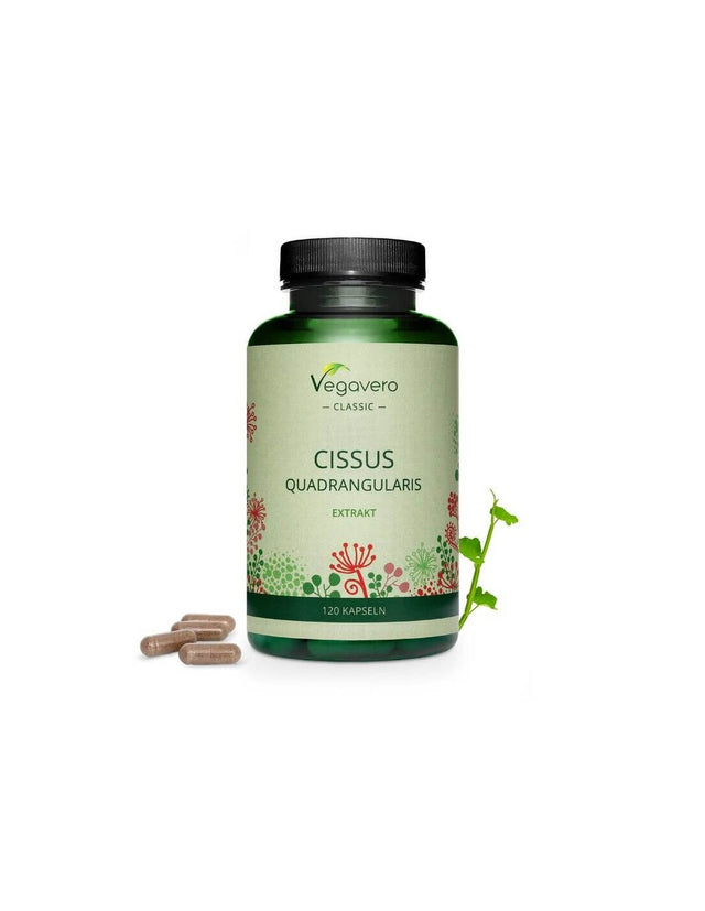 Cissus Quadrangularis/ Цисус, 120 капсули, 100% Vegan Vegavero - Nutra Best Bulgaria