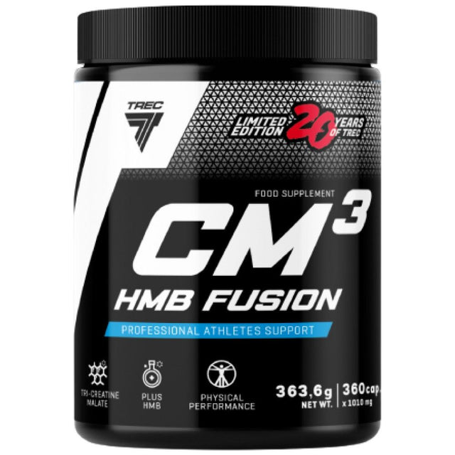 CM3 HMB Fusion | 20 Years of Trec - Limited Edition - 360 капсули - Nutra Best Bulgaria